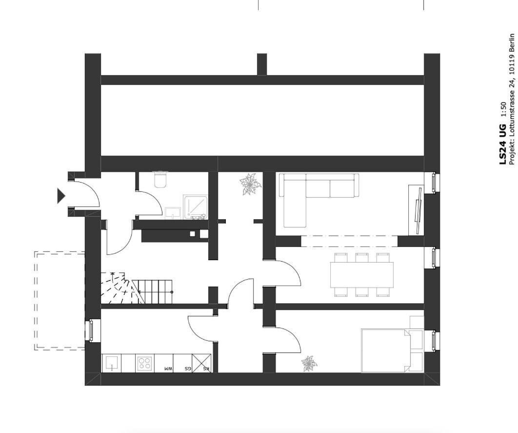 ברלין Cityapartment Fuer Bis Zu 8 Personen מראה חיצוני תמונה