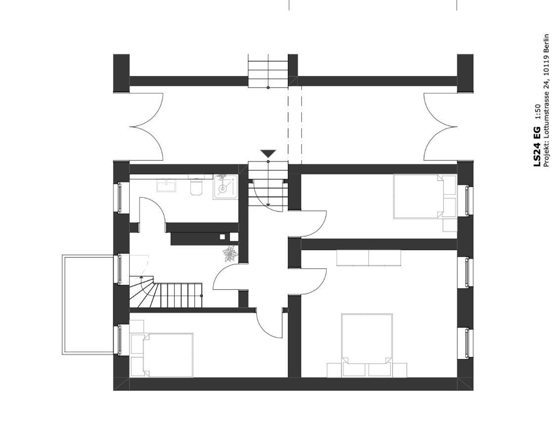 ברלין Cityapartment Fuer Bis Zu 8 Personen מראה חיצוני תמונה